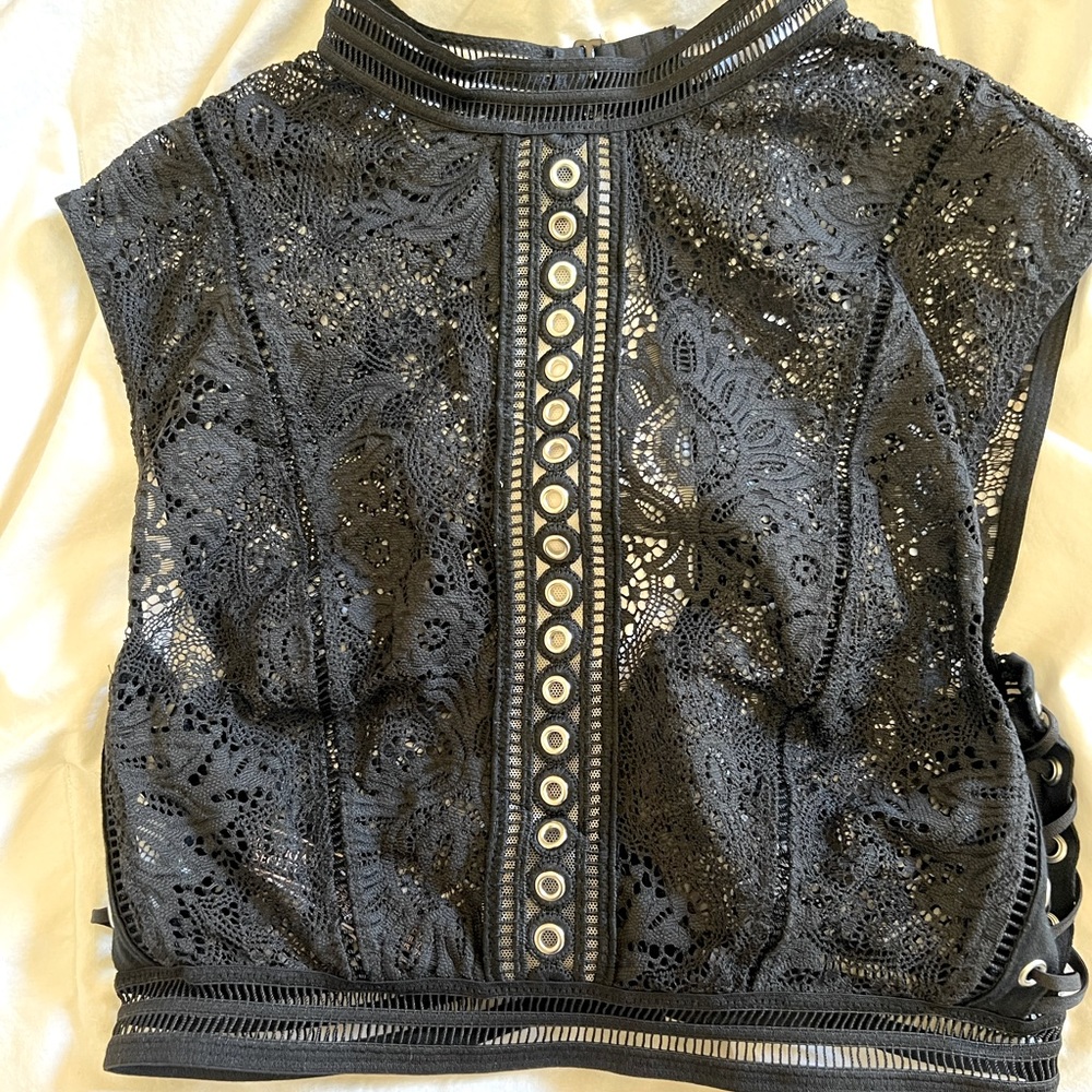 Victoria Secret - Lace Crop Top - Small